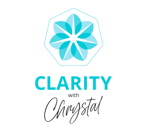 Clarity with Chrystal, life coach & mediator, logo design